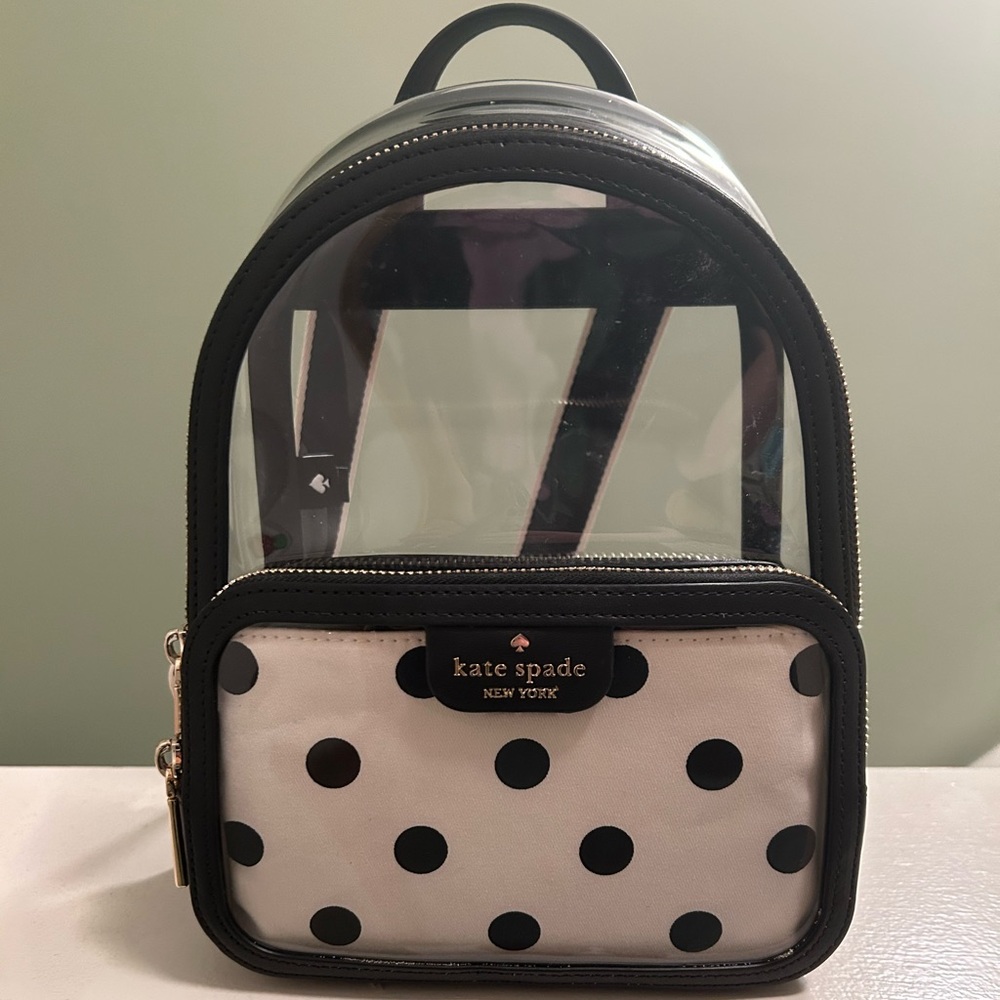 Kate Spade Clear Backpack